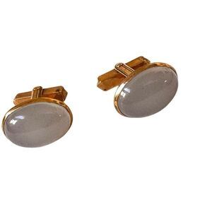 Gold tone vintage  cufflinks